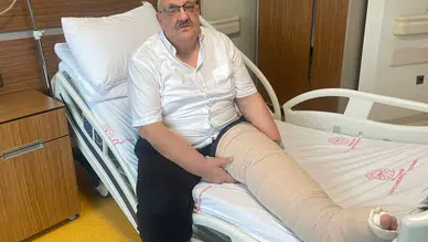 Bacağı şişince giyecek pantolon bulamadı, gerçeği hastanede öğrendi