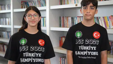 LGS'de örnek başarı: Aynı okuldan 3 öğrenci Türkiye birincisi oldu