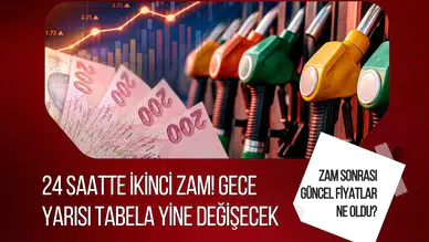 Motorine 24 saatte ikinci zam! Gece yarısı tabelalar yeniden değişecek