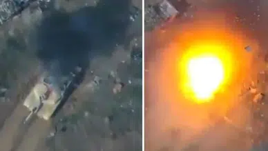 Husiler ABD yapımı Abrams tankını hedef aldı
