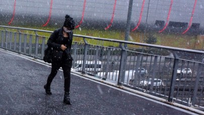 İstanbul'da kar yağışı başladı