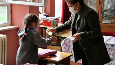 Köy okullarında yüz yüze eğitim başladı