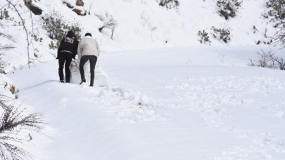 Muğla'nın yüksek kesimlerine kar yağdı