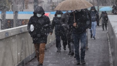 İstanbul'da kar yağışı