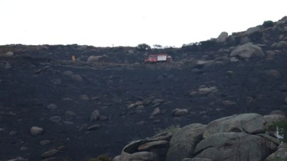 Marmara Adası'ndaki yangının boyutu gün ağarınca ortaya çıktı