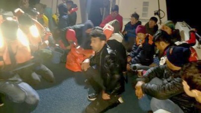 Çanakkale'de 15'i çocuk 30 kaçak yakalandı