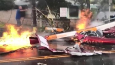 Helikopter düştü: 3 kişi hayatını kaybetti