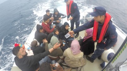Muğla'da 42 düzensiz göçmen yakalandı
