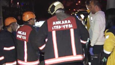 Sıkıştığı yerden 2 saatte kurtarıldı