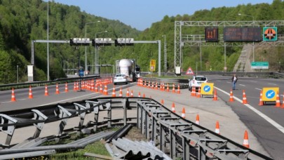 TEM’de 24 gün sürecek bakım çalışması başladı