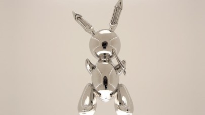 ABD'li heykeltraş Jeff Koons'un 'Tavşan' heykeli rekor fiyata satıldı