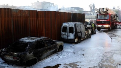 Geri dönüşüm fabrikasında yangın!