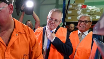 Avustralya Başbakanı Morrison'a yumurtalı saldırı