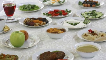 Bakanlıktan sağlıklı bayram sofrası önerisi