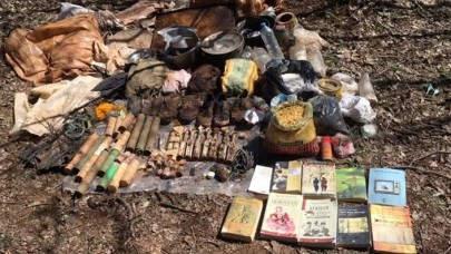 5 sığınakta 60 kilogram patlayıcı ele geçirildi