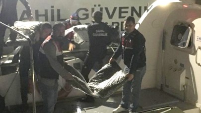 Denizde batan tekneden 1.1 ton uyuşturucu çıktı