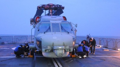 'Denizkurdu-2019'da üçüncü gün; Helikopterler gücünü gösterdi