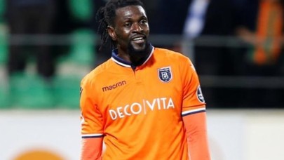 Dev maçta Adebayor sürprizi!
