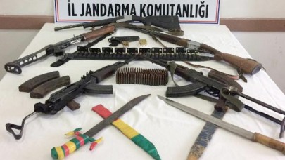 Diyarbakır'da silah kaçakçılarına operasyon: 7 gözaltı