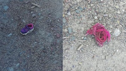 Ecrin'e ait olduğu düşünülen ayakkabı ve kıyafet parçaları inceleniyor