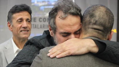 İsrail'de serbest bırakılan iş insanı yurda döndü