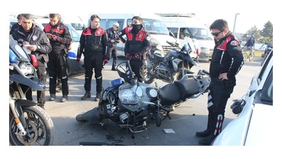 İstanbul'dan kahreden kaza haberi: 1 polis şehit,  1 polis yaralı