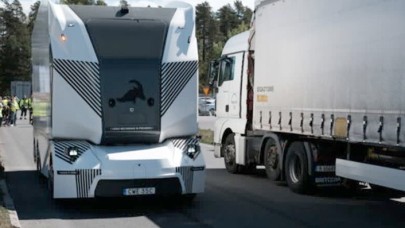 İsveç'te 'sürücüsüz kamyon' dönemi
