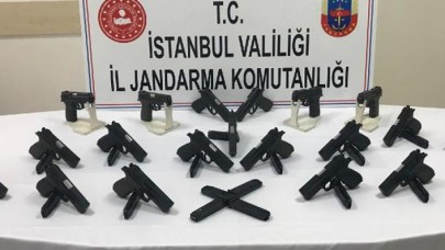 Jandarmadan kaçak silah operasyonu