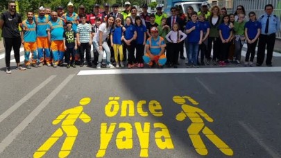 Jandarmadan öğrencilere trafik eğitimi