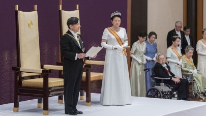 Japonya'da yeni imparator tahta çıktı