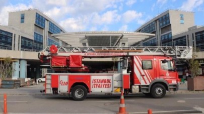 Kartal'daki Anadolu Adalet Sarayı'nda yangın