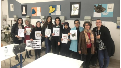 Küçükçekmeceli kız öğrenciler Avrupa’da mesleki eğitim aldı