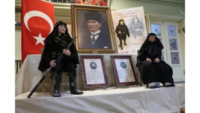 Kurtuluş Savaşı kadınlarının heykelleri yapıldı