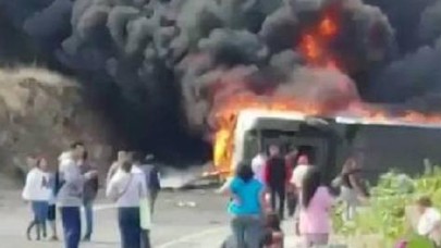 Meksika’da katliam gibi kaza!