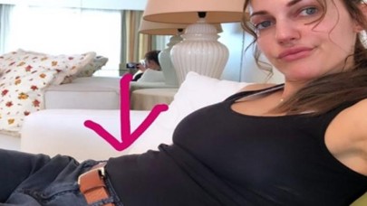 Meryem Uzerli'nin şaşırtan fotoğrafı