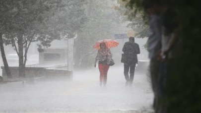 Meteorolojiden sağanak uyarısı