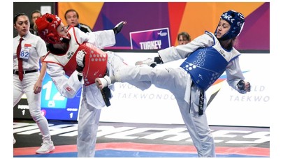 Milli tekvandocu Rukiye Yıldırım,  dünya 3'üncüsü oldu