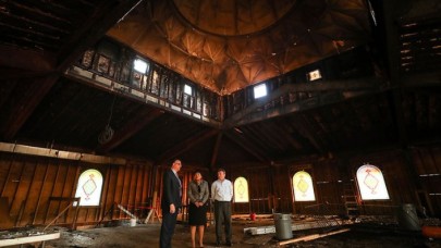 New Haven'daki Müslüman ve gayrimüslimler kundaklanan Camii için kenetlendi