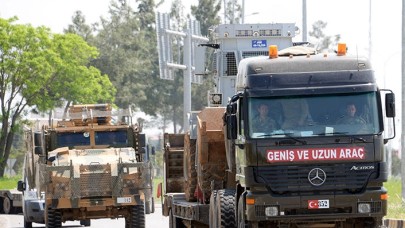 Suriye'ye zırhlı iş makinesi sevkiyatı