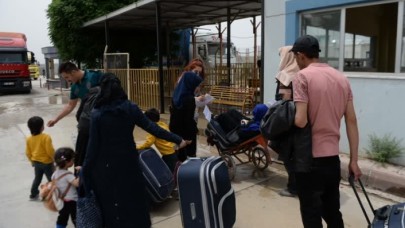 Suriyeliler bayram için ülkelerine gidiyor