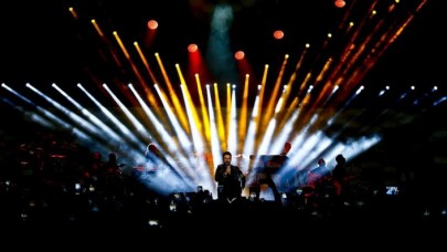 Tarkan Moskova'da konser verdi