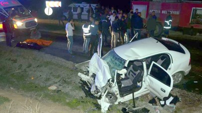 Tokat'ta trafik kazası: 2 polis yaşamını yitirdi