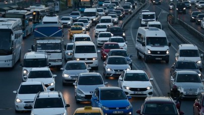 Trafiğe üç ayda 159 bin 219 aracın kaydı yapıldı