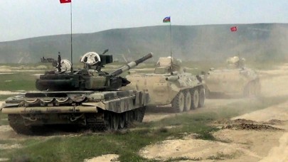 Türkiye ve Azerbaycan ordusundan ortak askeri tatbikat