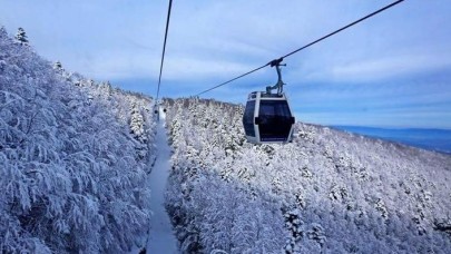 Uludağ'a rekor ziyaretçi sayısı