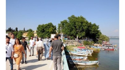 2 bin 600 yıllık Gölyazı köyünde bayram yoğunluğu