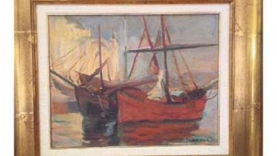 Ankara'da çalınan tablo,  ünlü müzayede şirketlerinden birinin kasasından çıktı