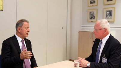 Bakan Akar'dan Brüksel'de önemli görüşme