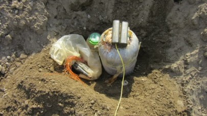 Batman'da köy yoluna tuzaklanan patlayıcı imha edildi