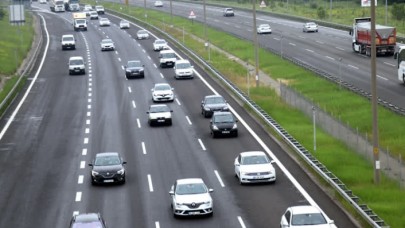 Bayram tatilinde Bolu Dağı'ndan 710 bin araç geçti